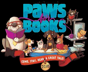 Paws for books poster
